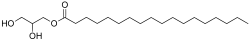 گلیسرول مونواستئارات که در غذاها به عنوان غلیظ کننده، امولسیون کننده و نگهدارنده استفاده می‌شود.