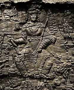 الهه نانا، قرن ششم میلادی. کافر کالا، ازبکستان