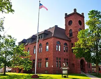 Gogebic County Courthouse, July 2014.