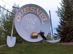 The Quesnel gold pan