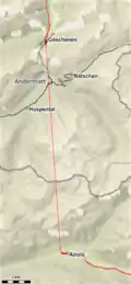 نقشه مسیر تونل