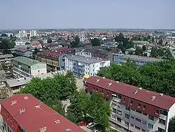 The town.