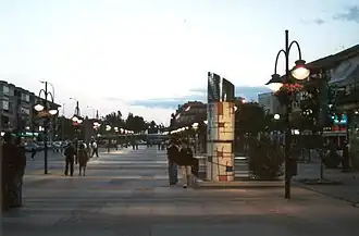 Gran Via, the pedestrianized centre of Majadahonda