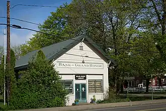 The Grand Ronde public library