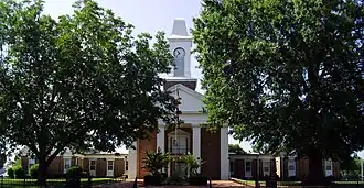 The Grant County Courthouse in downtown Sheridan