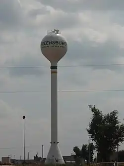 Greensburg Water Tower, 2009