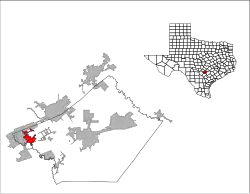 موقعیت Cibolo, Texas