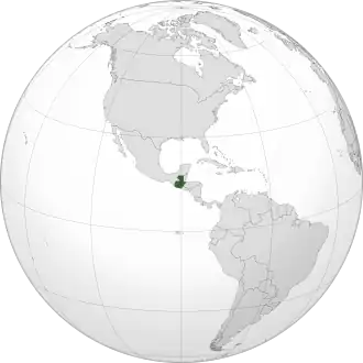موقعیت گواتمالا