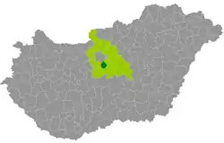موقعیت ناحیهٔ دیال در نقشه