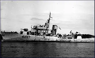 HMCS Halifax, circa 1943–1945