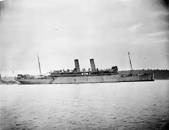 HMS Otranto during WWI