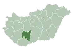 شهرستان تولنا در مجارستان