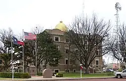 The Hale County Courthouse in Plainview