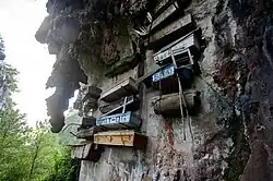 Hanging coffins of Sagada