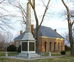 Historic Hanover County Courthouse and Civil War memorial