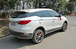 نمای عقب هن‌تنگ ایکس۵