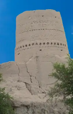 برج اداره هرابرجان معروف به برج علی عزیز خان با قدمت زندیه-افشاریه