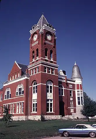 Former Haralson County courthouse in Buchanan