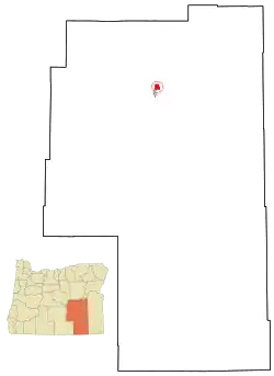 موقعیت در اورگن