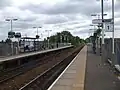 Looking east from the eastbound platform