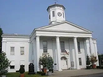 Harrison County Courthouse in سینسیانا، کنتاکی