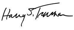 امضای ترومن