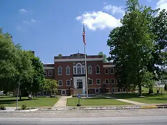 Hart County Courthouse in Munfordville, Kentucky
