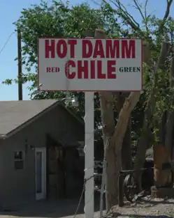 Sign in Hatch, New Mexico