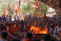 Hawan at Hinglaj Mata mandir