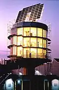 ساختمان گل آفتابگردان برایHansgrohe در اوفنبورگ, 1994