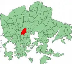 موقعیت کپوله در نقشه
