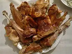 بوقلمون برشته