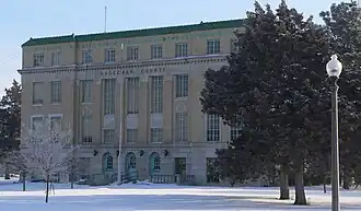 Hodgeman County Courthouse in Jetmore