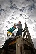 صندلی آبل در Holmen Gård در Gjerstad.