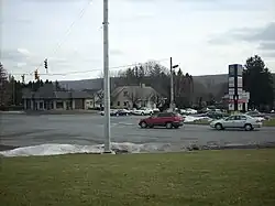 The intersection of PA 54 و PA 309 in Hometown