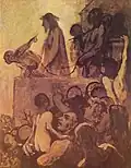 اینک انسان. رنگ‌روغن روی بوم، ۱۸۵۰.