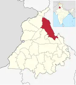Located in the northwest part of the state