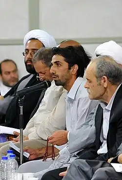 شعرخوانی حسین جنتی در حضور سیدعلی خامنه‌ای در سال ۸۹