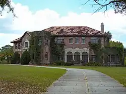 Howey mansion, original home of the town's founder