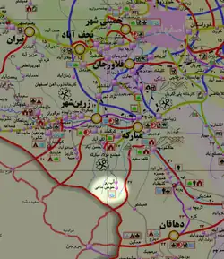 مکان روستای حوض‌ماهی بر روی نقشه
