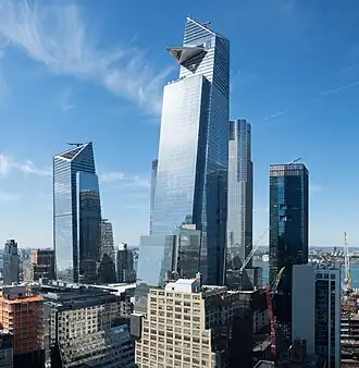 هادسن یاردز در مارس ۲۰۱۹