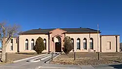 Hudspeth County Courthouse in Sierra Blanca