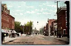 Downtown Cortland, NY – 1906