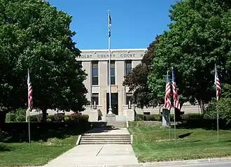 Humboldt County Courthouse in Dakota City