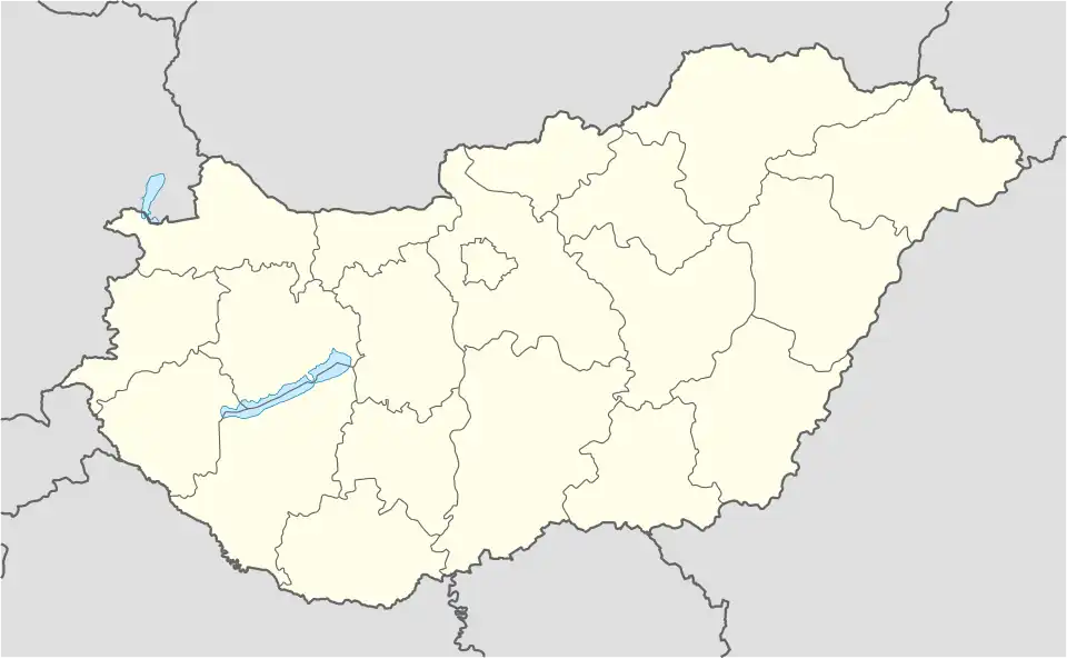 بوداپست در مجارستان واقع شده