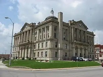 Huntington County Courthouse in Huntington