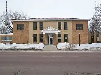 Hutchinson County Courthouse in Olivet