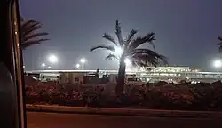 فرودگاه بینالمللی راجیو گاندی در Shamshabad از مسافتی