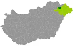 موقعیت ناحیهٔ ایبرانی در نقشه