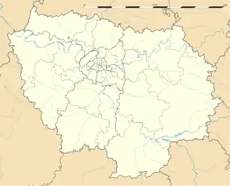 پاریس در Île-de-France (region) واقع شده